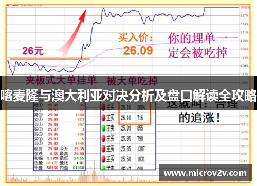 喀麦隆与澳大利亚对决分析及盘口解读全攻略